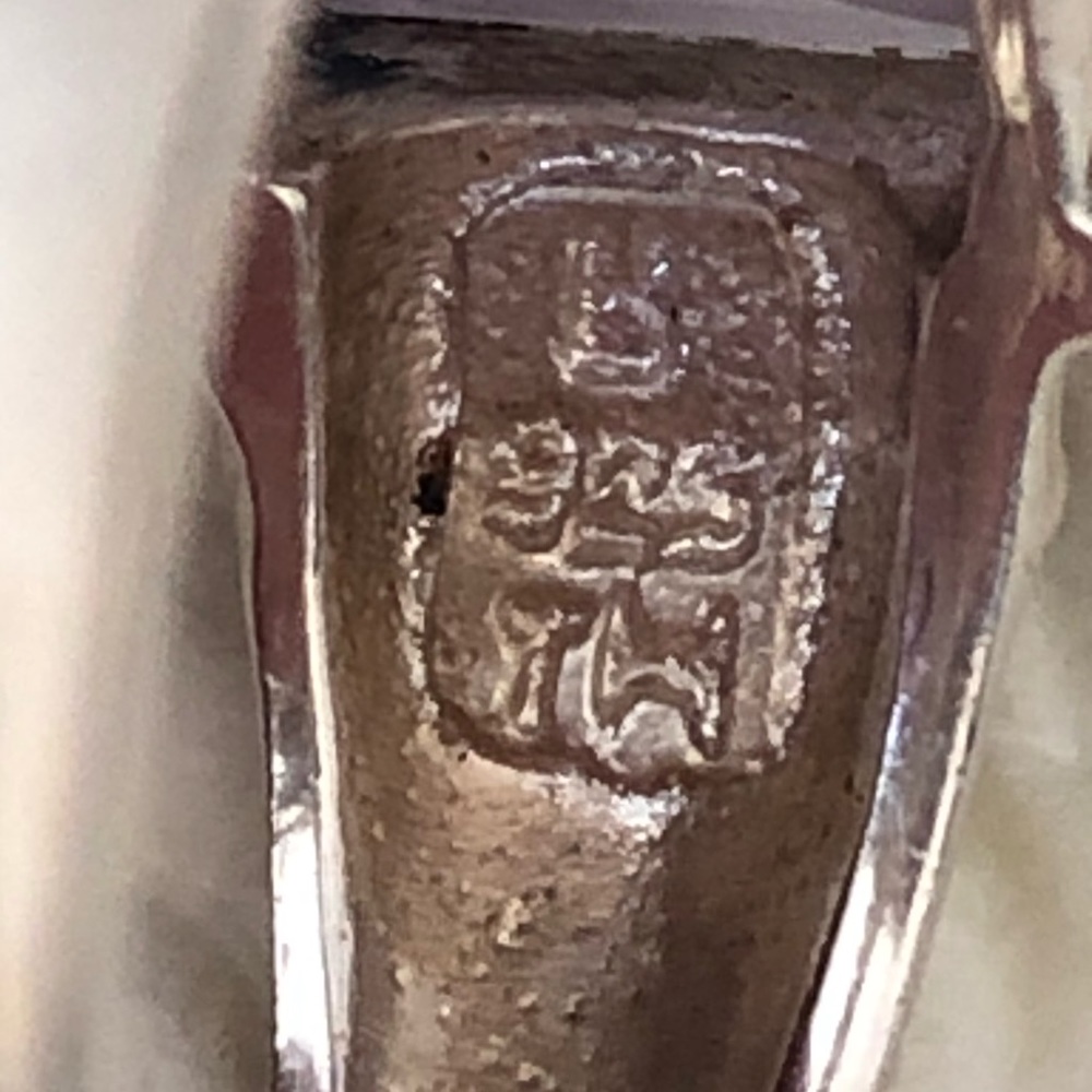 Sterling Silver & CZ Marcasite Ring - Picture 3 of 4